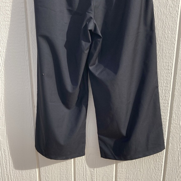 Cider Wide Leg Flowy Pants Trousers Women's Plus Size 1XL Black Pockets New - Picture 5 of 8